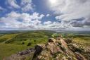 The Mendip Hills.