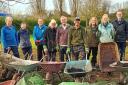 Volunteers from the Exmouth Tiny Forest project.