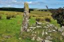 One of the moor's many granite gateposts, now sans gate