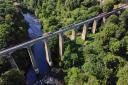 More than 500,000 people visit the Pontcysyllte Aqueduct every year.