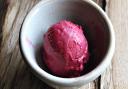 Damson ice cream