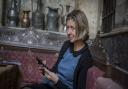 November 01, 2016 - Syria: Christina Lamb seen in the Old Town of Damascus, (Dmitri Beliakov/ Sunday Times)