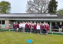 Honiton bowlers open the green