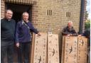 Bird boxes installed across Honiton to mark the return of the swifts