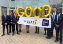 St Luke's Church and England celebrates 'Good' rating.