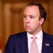 Health Secretary Matt Hancock during a media briefing on coronavirus (COVID-19) in Downing Street, London.