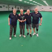 The Honiton Lacemen team -  left to right Rob Russell, Steve Coles, Garry Osborne  and Kevin Vernon