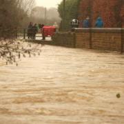 Donyatt, near Ilminster, was badly affected yesterday (December 7)