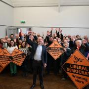 Richard Foord's election campaign launch in Ottery St Mary