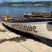 Wooden gig part-built in Lyme Regis makes world championship debut