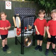Pupils at the school have benefitted from the new musical area