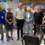 Richard Foord visited TRIP Honiton last week.