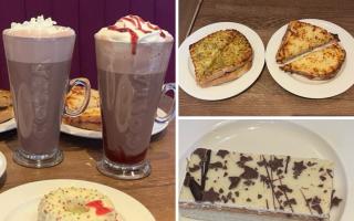 Costa Coffee's Christmas menu is delicious