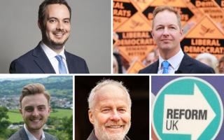 The candidates standing in the Honiton & Sidmouth constituency