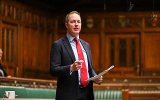 Honiton and Sidmouth Liberal Democrat MP Richard Foord speaking in Parliament.