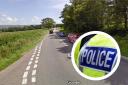 THE A35 near the Dorset border is closed this morning after a car reportedly hit a tree.