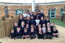 Pupils at Ashcombe Primary School.