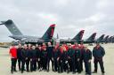 Louis Skupien, a Somerset based content creator, with a focus on aviation and extremes, filmed a mini-documentary with the Patriots Jet Team and the US Military.