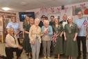 Llandrindod Wells Theatre Company gave a 1940s performance to residents at a care home