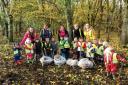 School students got involved in a big litter pick back in 2018