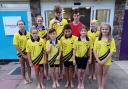 Honiton Swimming Club at Devon Gala