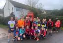 Honiton runners at Axmouth Challenge