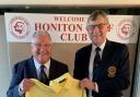 Changing of the seniors' captain at Honiton GC