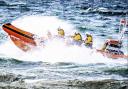 Lyme Regis lifeboat, Spirit of Loch Fyne at sea