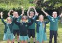 Pupils at the Stockland CE Primary Academy