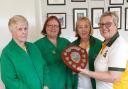 Feniton Bowling Club ladies win the Pomeroy Trophy