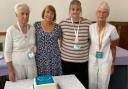 (From left to right) Committee members Stella Ford, Barbara East, Lisa Lloyd and Winnie Cameron, chair