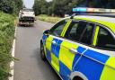 The car was seized between Yeovil and Sherborne