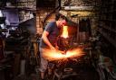 Blacksmith sends sparks flying at Branscombe