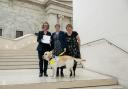 Lizzie Wiscombe, who is partially sighted, travelled to the British Museum to receive her award