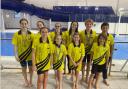 The Honiton Swimming Club at the Exeter City Sprints Gala