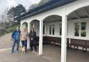 Restoration work starts to save Lyme Regis pavilion 'in state of disrepair' from demolition.