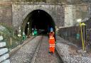 Works are steaming ahead on the Axminster and Exeter line.