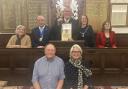 Joshua Denning was awarded the Honorary Freedom of the Town of Lyme Regis by the town council