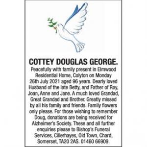 DOUGLAS GEORGE COTTEY