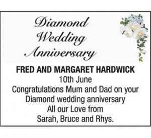 FRED and MARGARET HARDWICK