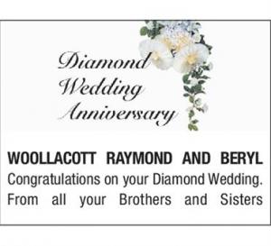 RAYMOND & BERYL WOOLLACOTT