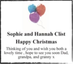 Sophie and Hannah Clist