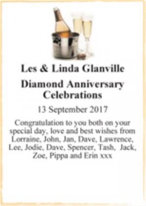 Les & Linda Glanville