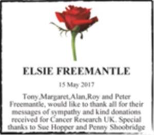 ELSIE FREEMANTLE