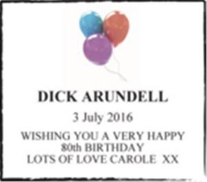 DICK ARUNDELL