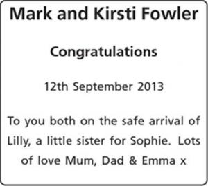 Mark and Kirsti Fowler