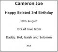 Cameron Joe