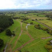 River Culm floodplains.