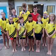 Honiton Swimming Club at Devon Gala