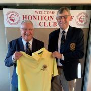 Changing of the seniors' captain at Honiton GC